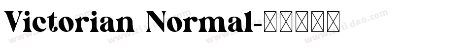 Victorian Normal字体转换